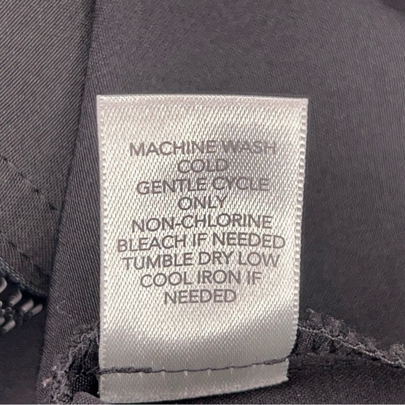 LARGE CHRISTOPHER AND BANKS BLACK LEOPARD PIPING VEST ZIP CLOSURE OUTDOOR - Picture 11 of 11